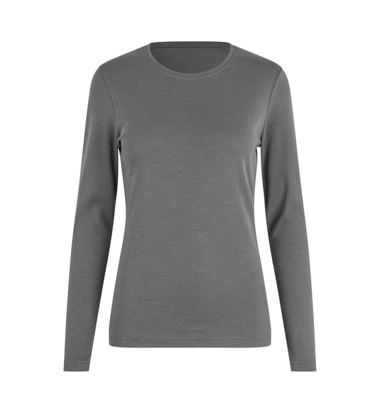 ID ökologisch Langarm Damen Interlock T-Shirt - 5003