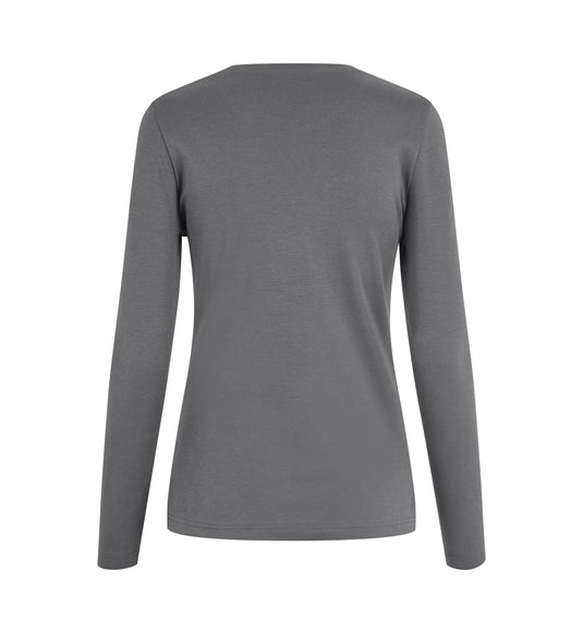 ID ökologisch Langarm Damen Interlock T-Shirt - 5003