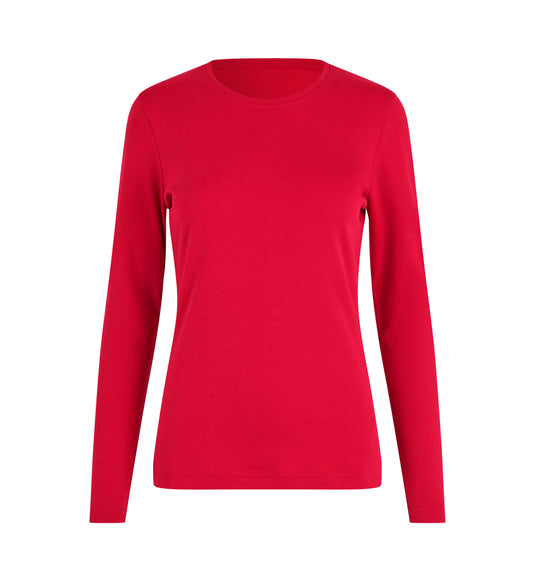 ID ökologisch Langarm Damen Interlock T-Shirt - 5003