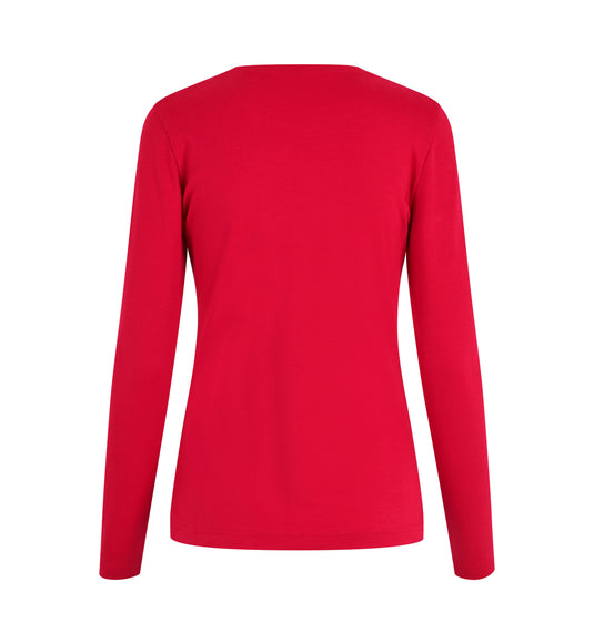 ID ökologisch Langarm Damen Interlock T-Shirt - 5003