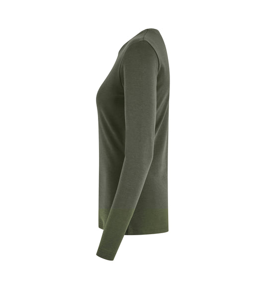 ID ökologisch Langarm Damen Interlock T-Shirt - 5003