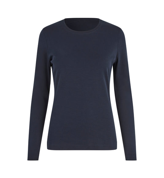ID ökologisch Langarm Damen Interlock T-Shirt - 5003