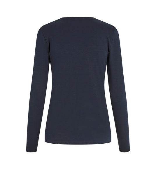 ID ökologisch Langarm Damen Interlock T-Shirt - 5003