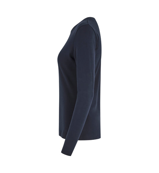 ID ökologisch Langarm Damen Interlock T-Shirt - 5003