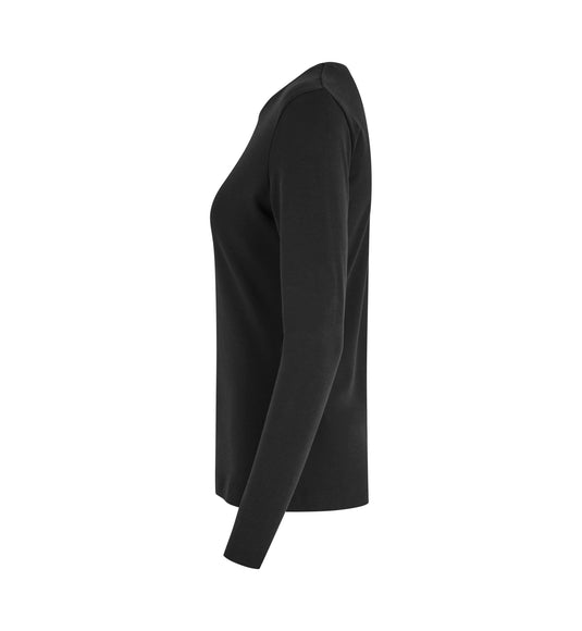 ID ökologisch Langarm Damen Interlock T-Shirt - 5003