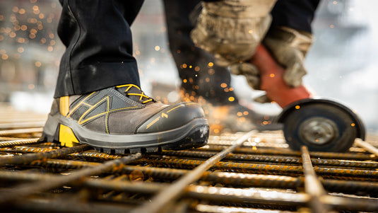 Connexis Safety+ Gtx Low Grey-Yellow
