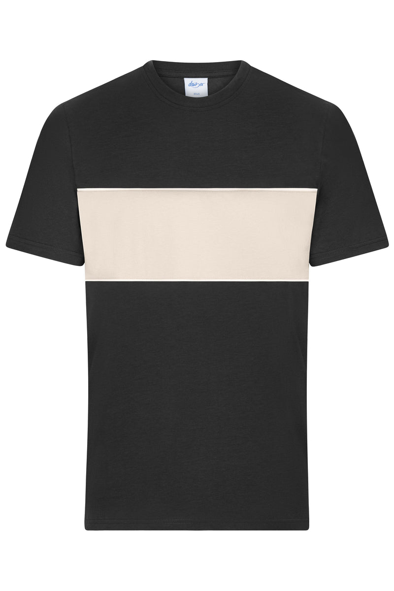 Laden Sie das Bild in Galerie -Viewer, T-Shirt colour-block UNISEX OCS Standard
