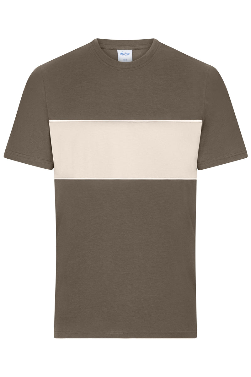 Laden Sie das Bild in Galerie -Viewer, T-Shirt colour-block UNISEX OCS Standard
