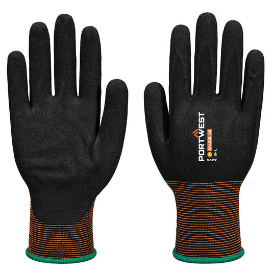GP Grip 18 Nitril-Handschuh glatt/sandig A375