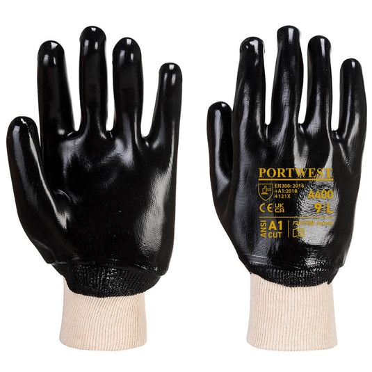 PVC-Strickbund-Handschuh - A400
