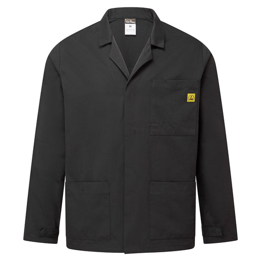 Antistatische ESD-Laborjacke AS18