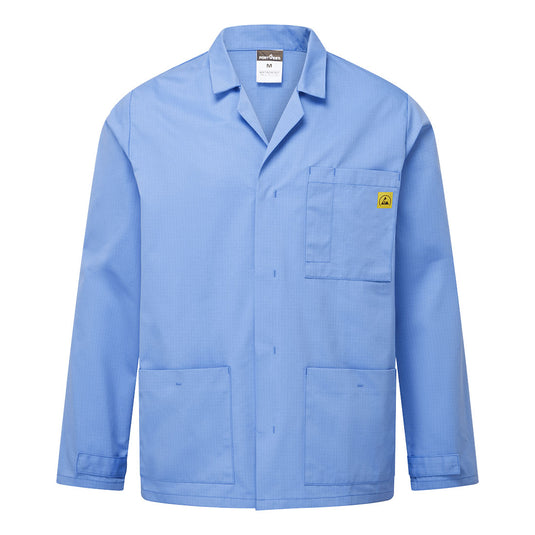 Antistatische ESD-Laborjacke AS18