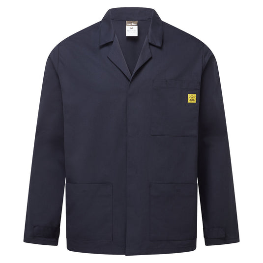 Antistatische ESD-Laborjacke AS18