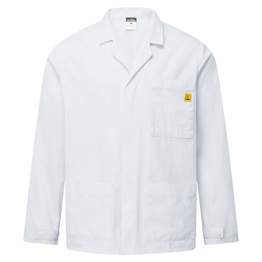 Antistatische ESD-Laborjacke AS18