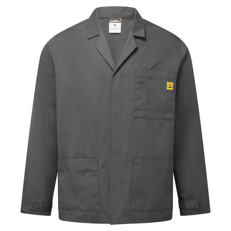 Laden Sie das Bild in Galerie -Viewer, Antistatische ESD-Laborjacke AS18
