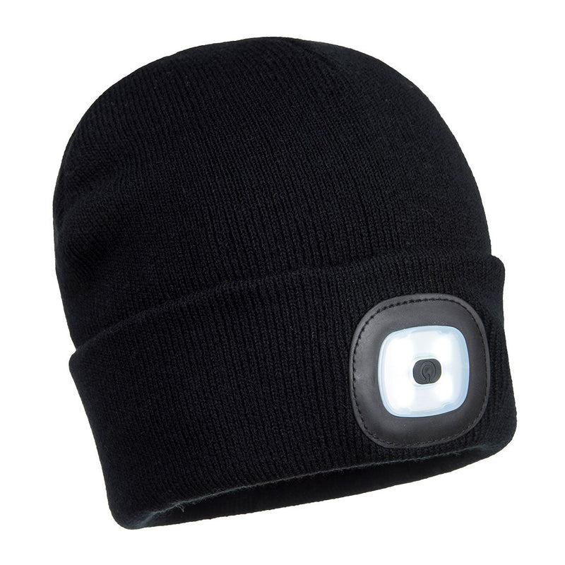 Laden Sie das Bild in Galerie -Viewer, Beanie USB Wiederaufladbare LED-Kopfleuchte  - B029
