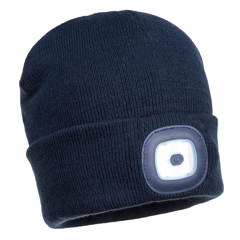 Laden Sie das Bild in Galerie -Viewer, Beanie USB Wiederaufladbare LED-Kopfleuchte  - B029
