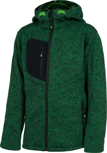 Kinder Strickjacke grün