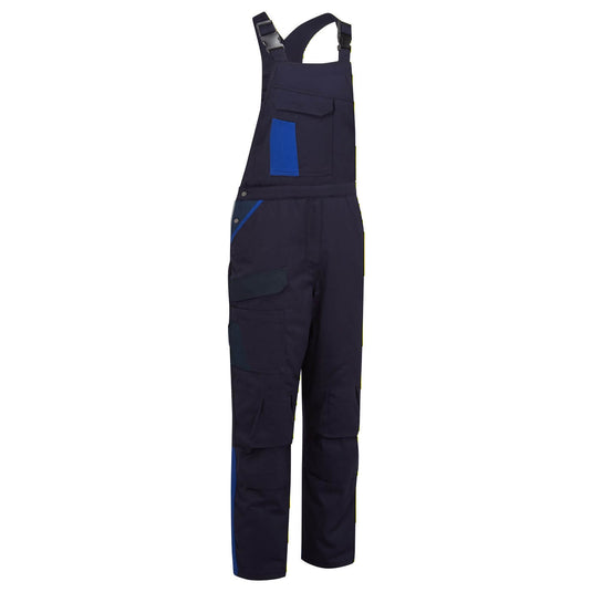 WX1 zweifarbige wattierte Baumwoll - Latzhose CD117