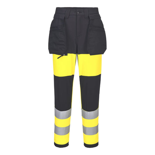 WX2 Eco Hi-Vis Damen Stretch Bundhose Klasse 1 CD847
