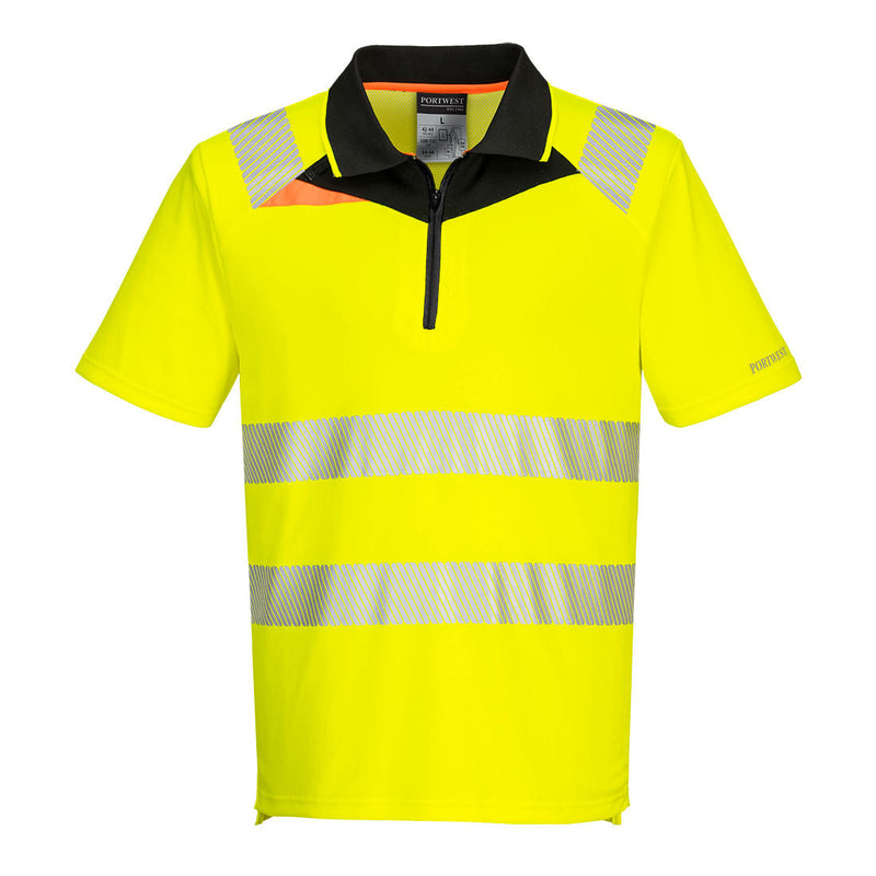 Laden Sie das Bild in Galerie -Viewer, DX4 Warnschutz Polo Shirt mit Reißverschluss kurzarm - DX412
