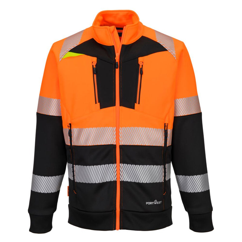 Laden Sie das Bild in Galerie -Viewer, DX4 Hi-Vis Sweatjacke mit Kragen Klasse 1 DX490
