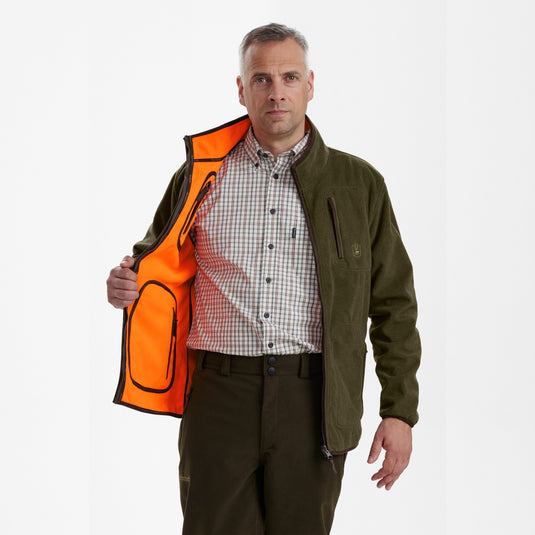 Gamekeeper Bonded Fleecejacke - Wendbar