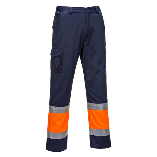 Hi-Vis Kontrast Service Bundhose Klasse 1 E049
