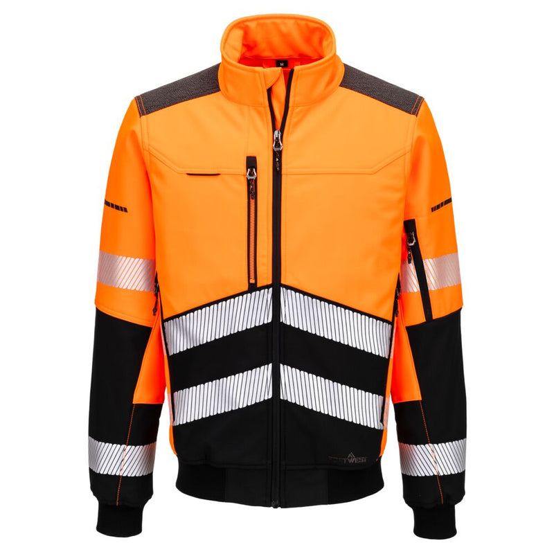 Laden Sie das Bild in Galerie -Viewer, EV4 Hi-Vis Softshell Pilotjacke (3L) EV468
