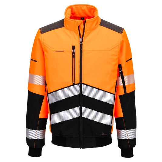 EV4 Hi-Vis Softshell Pilotjacke (3L) EV468
