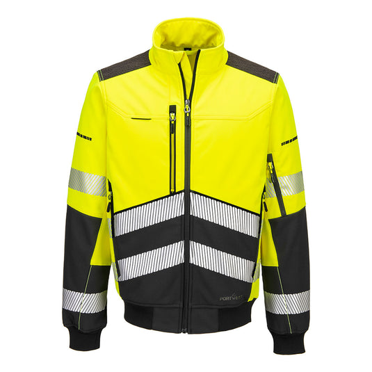 EV4 Hi-Vis Softshell Pilotjacke (3L) EV468