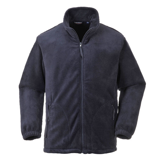 Herren Aran Fleecejacke - F205