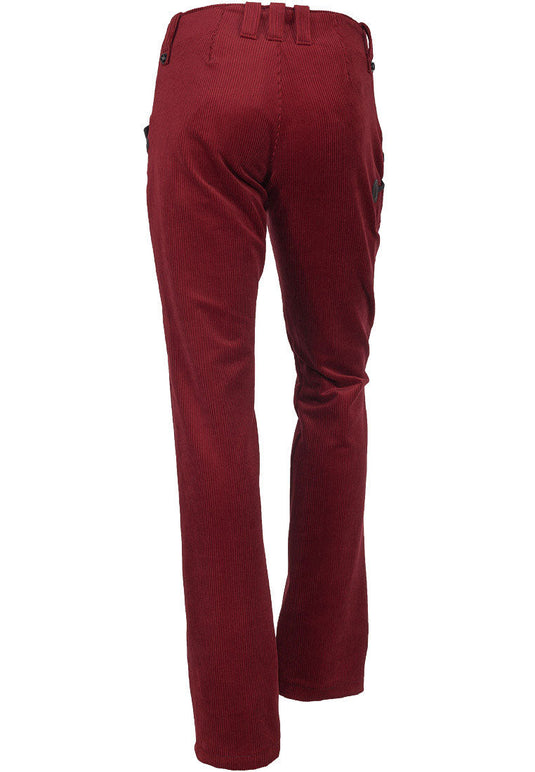 Oyster Rosa Damen Zunfthose ohne Schlag