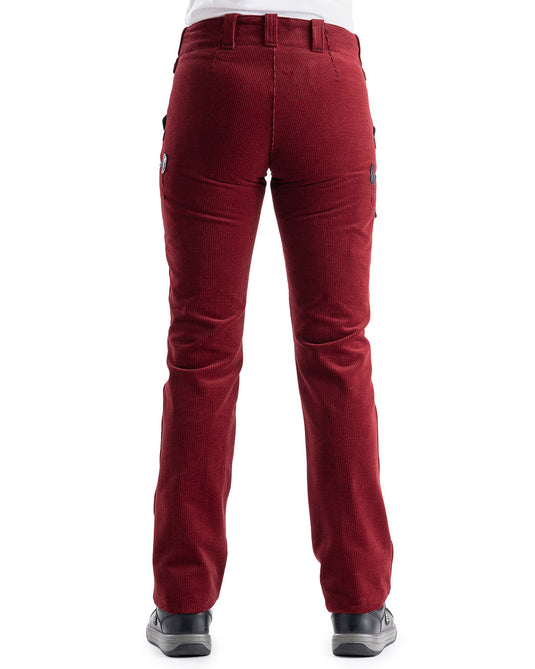 Oyster Rosa Damen Zunfthose ohne Schlag
