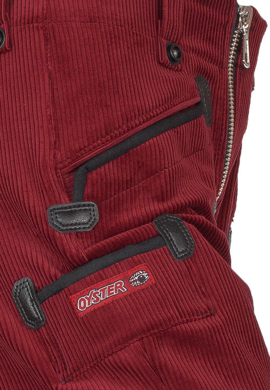 Oyster Rosa Damen Zunfthose ohne Schlag