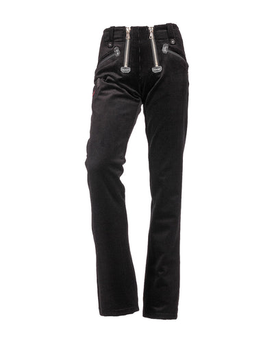 Oyster Rosa Damen Zunfthose ohne Schlag
