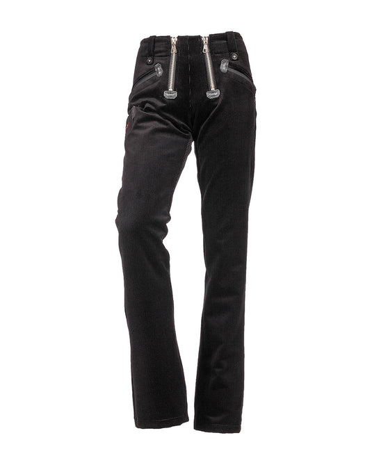Oyster Rosa Damen Zunfthose ohne Schlag