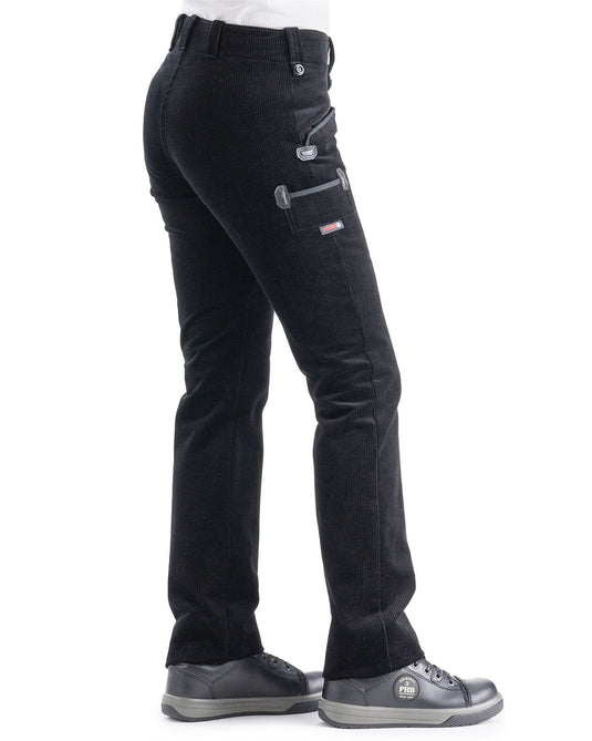 Oyster Rosa Damen Zunfthose ohne Schlag
