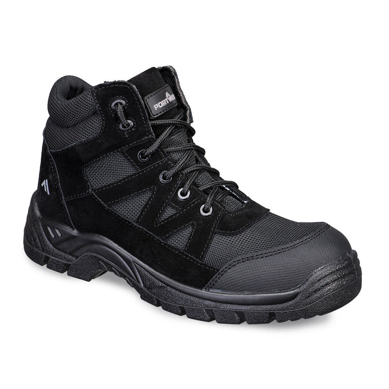 Laden Sie das Bild in Galerie -Viewer, Wildleder-Stiefelette aus Kompositmaterial S1PL SR FO FC20
