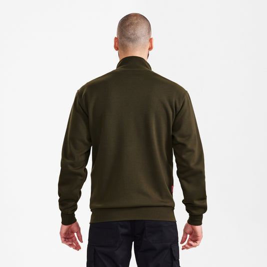 Extend Sweat-Jacke mit hohem Kragen 8024-233