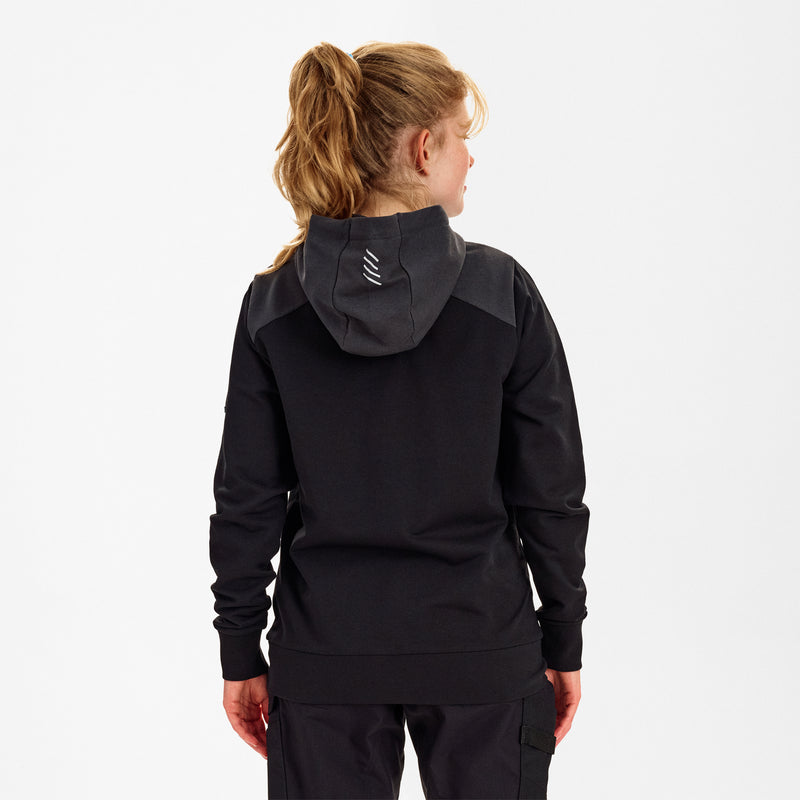 Laden Sie das Bild in Galerie -Viewer, Entire Damen Sweatcardigan mit Kapuze 8334-247
