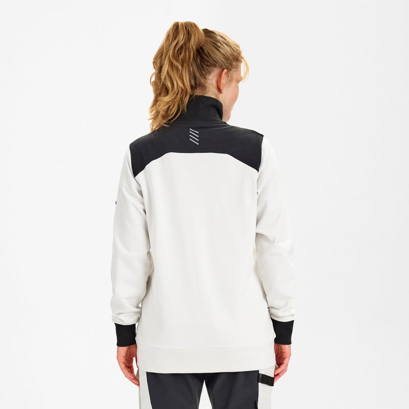 Laden Sie das Bild in Galerie -Viewer, Entire Damen Sweatcardigan mit Kragen 8335-247
