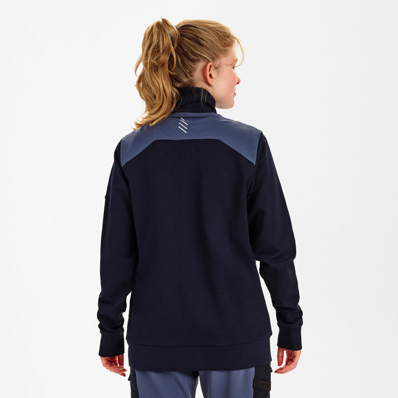 Laden Sie das Bild in Galerie -Viewer, Entire Damen Sweatcardigan mit Kragen 8335-247
