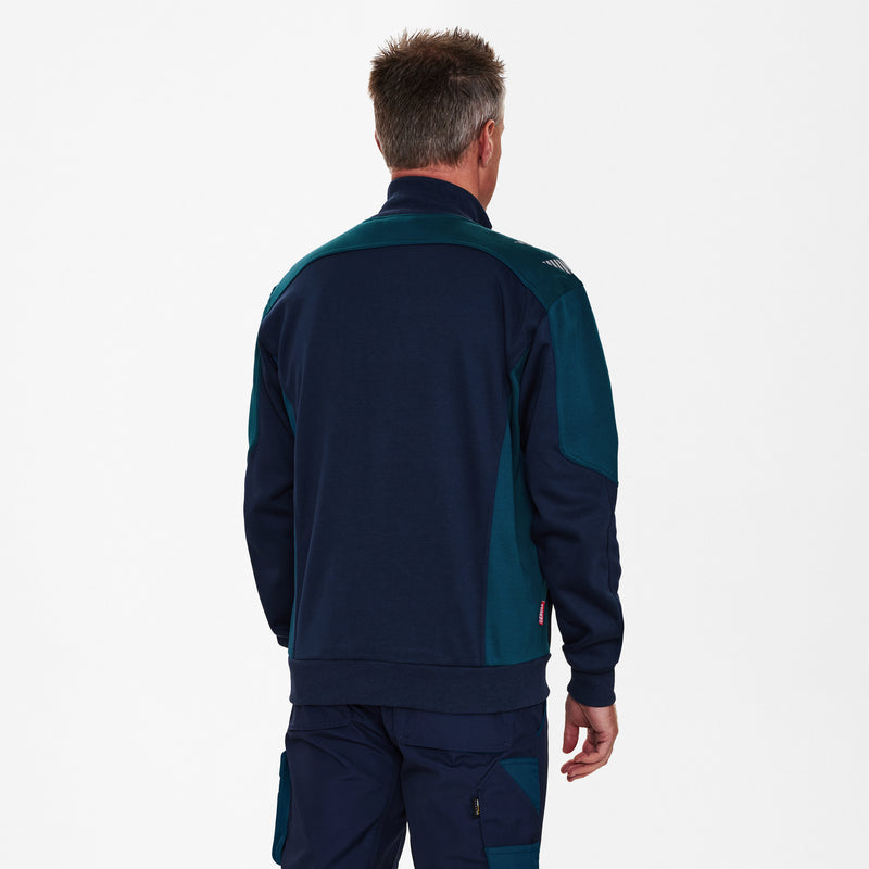 Laden Sie das Bild in Galerie -Viewer, Galaxy Sweatcardigan mit Kragen 8830-233
