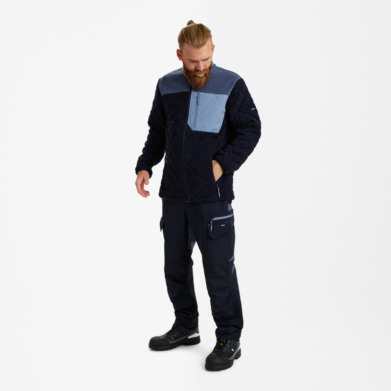 Laden Sie das Bild in Galerie -Viewer, Entire Gestepptes-Fleecejacke 1326-143
