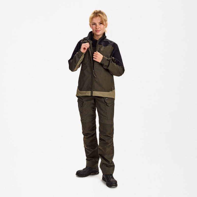 Laden Sie das Bild in Galerie -Viewer, Entire Damen Arbeitsjacke mit Stretch 1333-144

