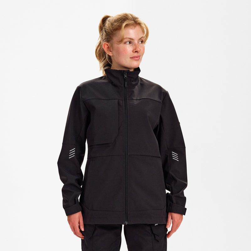 Laden Sie das Bild in Galerie -Viewer, Entire Damen Softshelljacke 1335-140
