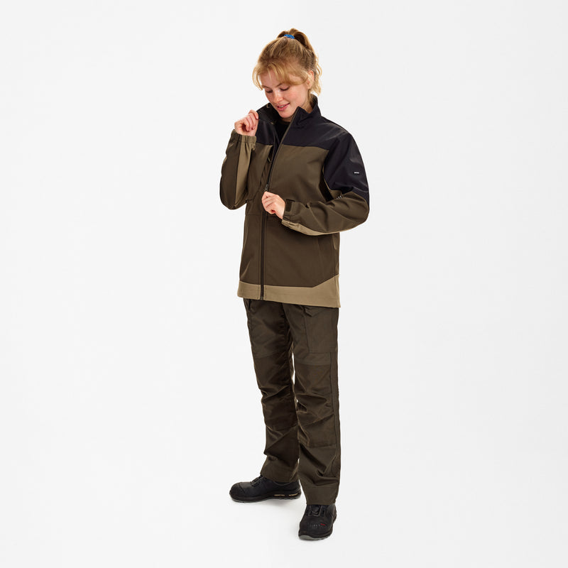 Laden Sie das Bild in Galerie -Viewer, Entire Damen Softshelljacke 1335-140
