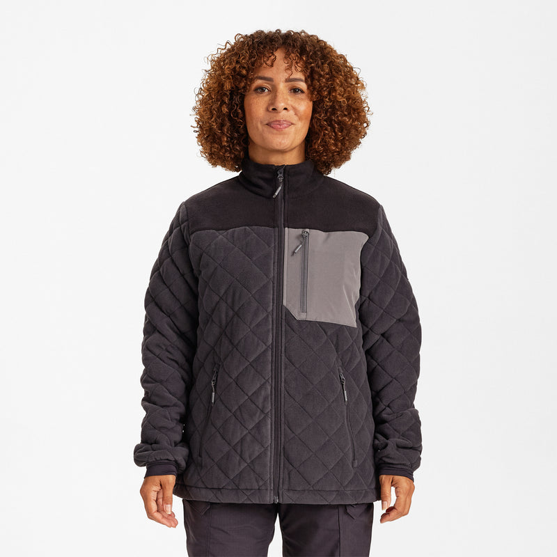 Laden Sie das Bild in Galerie -Viewer, Entire Damen Gestepptes-Fleecejacke 1336-143
