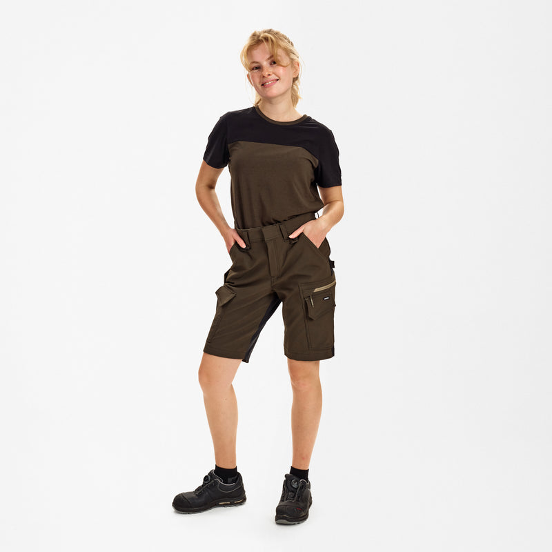 Laden Sie das Bild in Galerie -Viewer, Entire Damen Shorts mit 4-Wege-Stretch 6341-234
